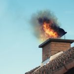 Photo d'un feu de cheminée.